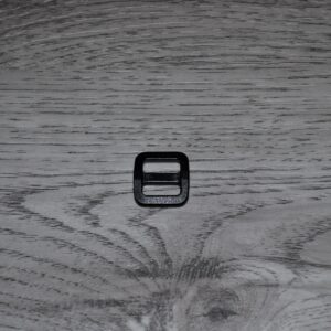 Boucle tri-glide noir 1/2 pouce