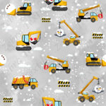 Fabrication bonhomme de neige fond gris