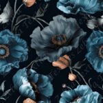Fleur de pavot d'hiver 4