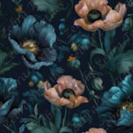 Fleur de pavot d'hiver 5