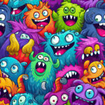 Monstre coloré 4