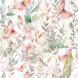 Papillon féerique aquarelle 10