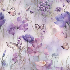 Papillon féerique aquarelle 2