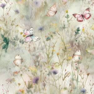 Papillon féerique aquarelle 4