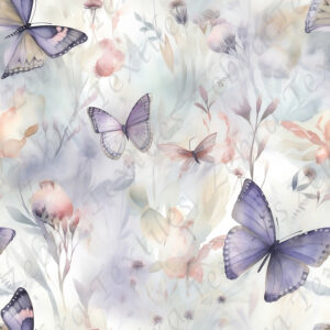 Papillon féerique aquarelle 6