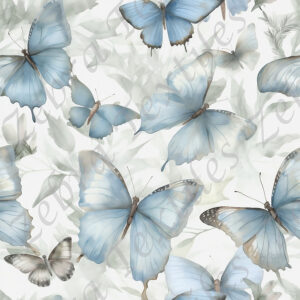 Papillon féerique aquarelle 8