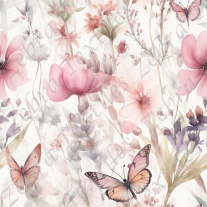 Papillon féerique aquarelle 9