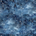 Bleu pois blanc