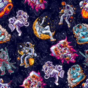Astronaute en action fond marine