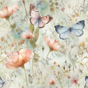 Papillon féerique aquarelle 3