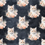 Lynx et fleur pêche fond marine
