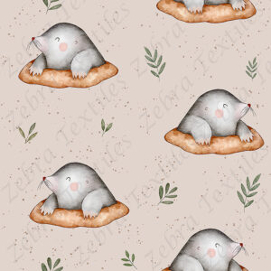 Taupe et feuille fond moka