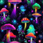 Champignon néon 8