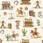 Cowboy fond beige