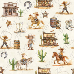 Cowboy fond beige