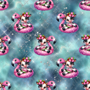 Vache et trippe fond eau