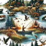Chasse et pêche en forêt