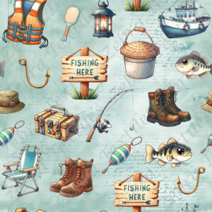 Voyage de pêche fond aqua