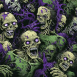 Zombie accent mauve