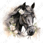Cheval noir