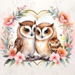 Hibou amoureux