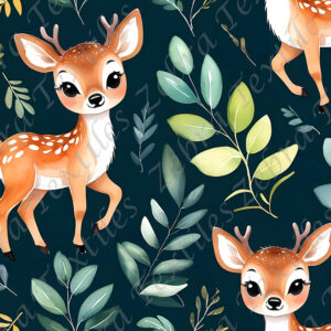 Bambi en forêt