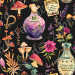 Champignon et vase maléfique