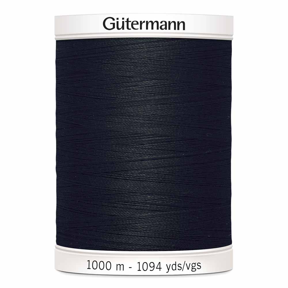 Fil de polyester tout usage Gutermann 1000m noir