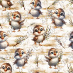 Oiseau et branchage