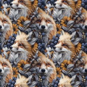 Renard et tournesol