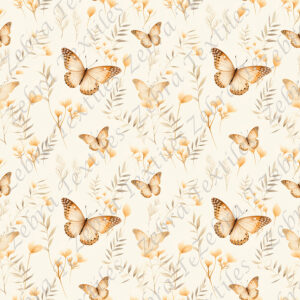 Papillon et fleur neutre