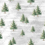 Sapin fond gris
