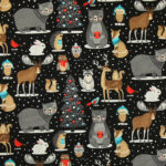 Aventure Noël fond noir