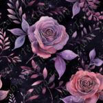 Romance sombre mauve