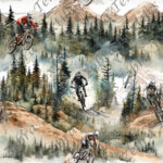 Vélo de montagne et montagne