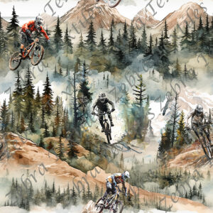 Vélo de montagne et montagne