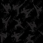Arts martiaux gris fond noir