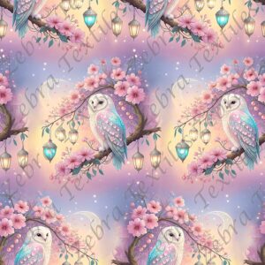 Hibou majestueux et lanterne