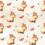 capybara melon 2 fond beige