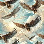 Aigle et nuage