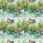 Canard sur un lac