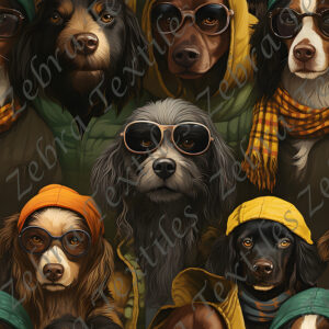 Chien et manteau