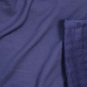 Coton ouaté de bambou extensible crépuscule bleu