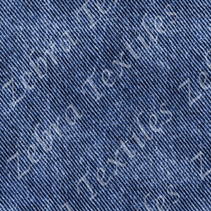 Effet jeans bleu