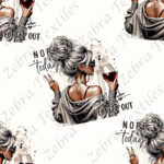 Fille et vino not today