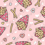 Frite et coeur