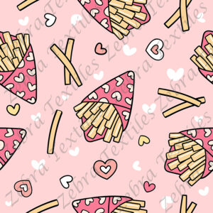 Frite et coeur