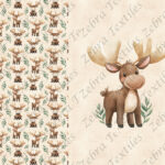 Orignal feuillage fond sable Panneau doudou