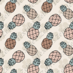 Ananas vintage estivale