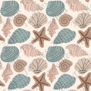 Coquillage vintage estivale